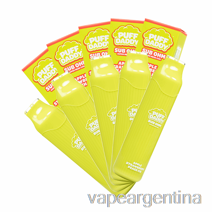 [paquete De 10] Vaporizador Desechable Puff Daddy 6000 Descartable